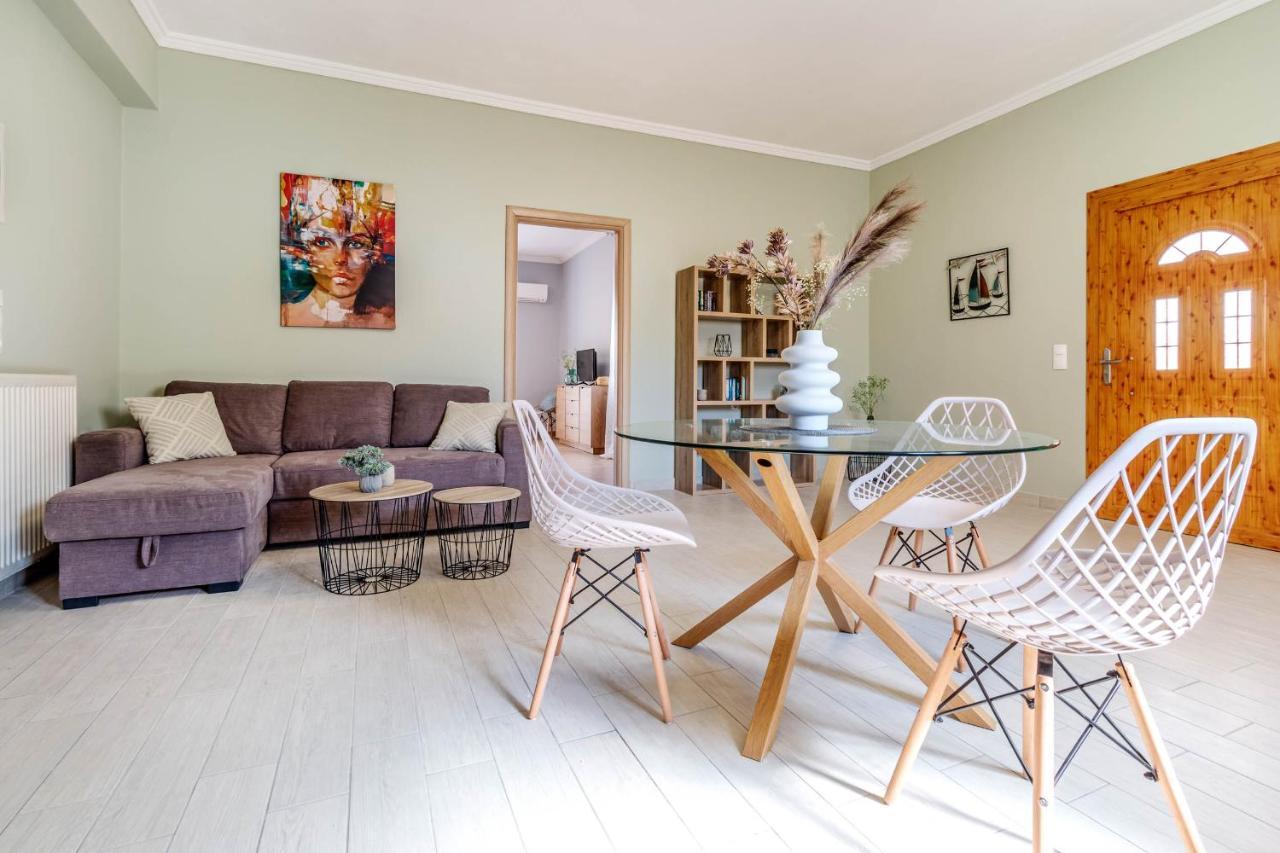 Eftychia'S Garden House Apartment Kompitsion Bagian luar foto